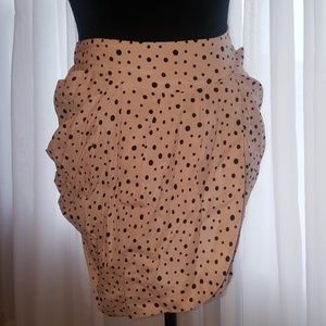 High waisted tullip skirt